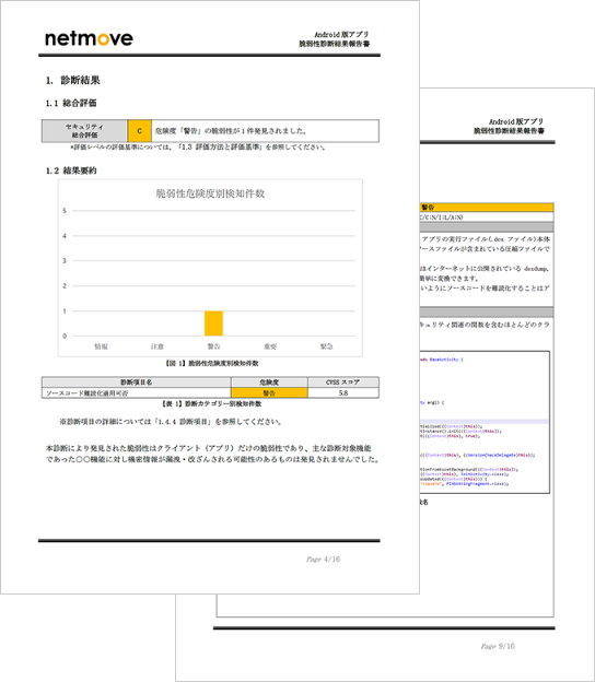 診断レポートイメージ